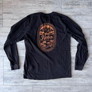 Katin Long Sleeve T Shirt Black Size M